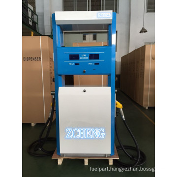 Zcheng Filling Station Double Pump Fuel Dispenser with Ticket Printer